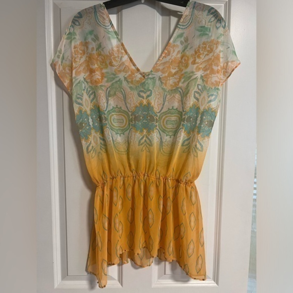 Free People Sheer Summer Top - S